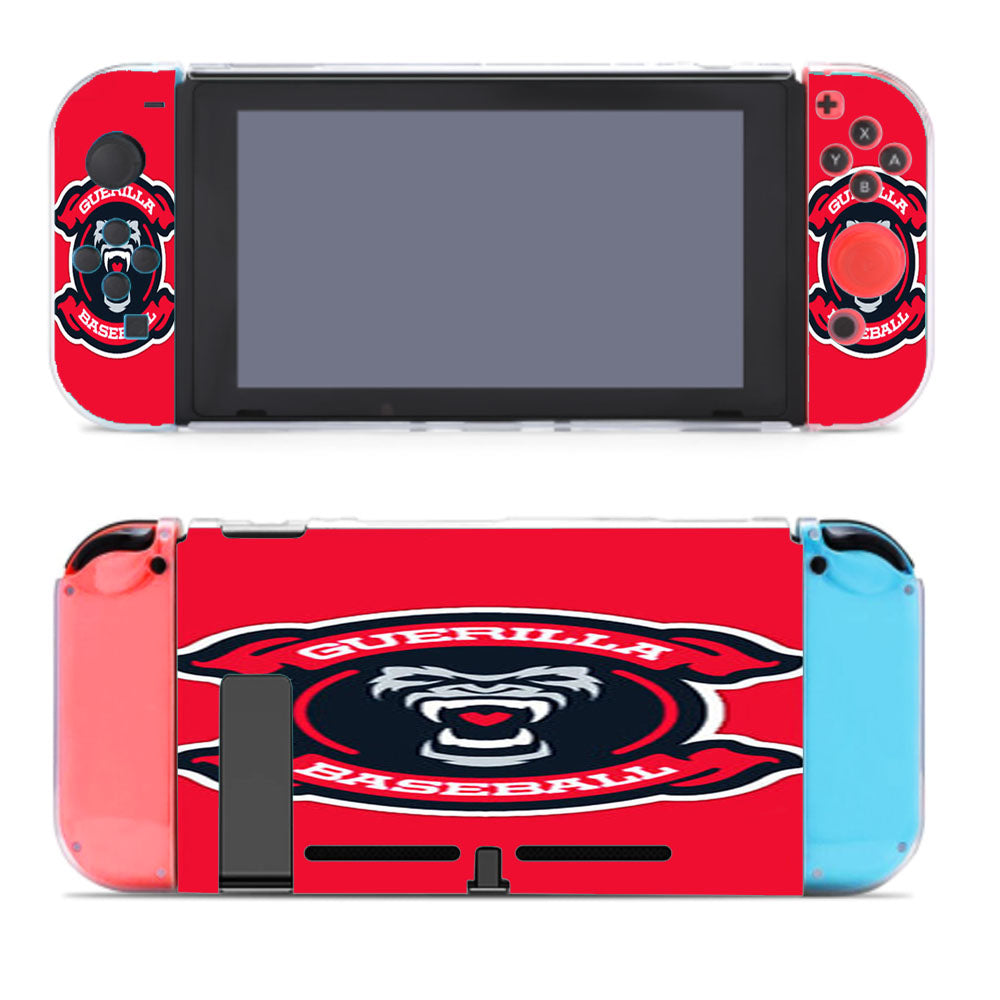 Guerilla Baseball Team Logos Red Nintendo Switch Cover Case