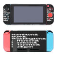 Hamilton Burr Washington Jefferson Madison Lafayette & Mulligan Nintendo Switch Cover Case