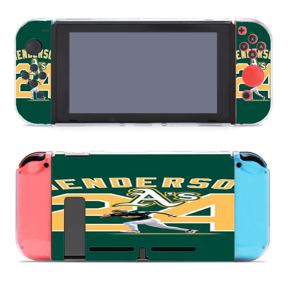Henderson Oakland Athletics Nintendo Switch Cover Case