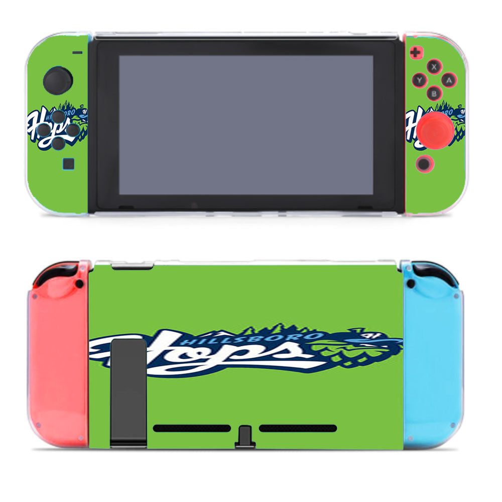 Hillsboro Hops Baseball Logo Gren Nintendo Switch Cover Case