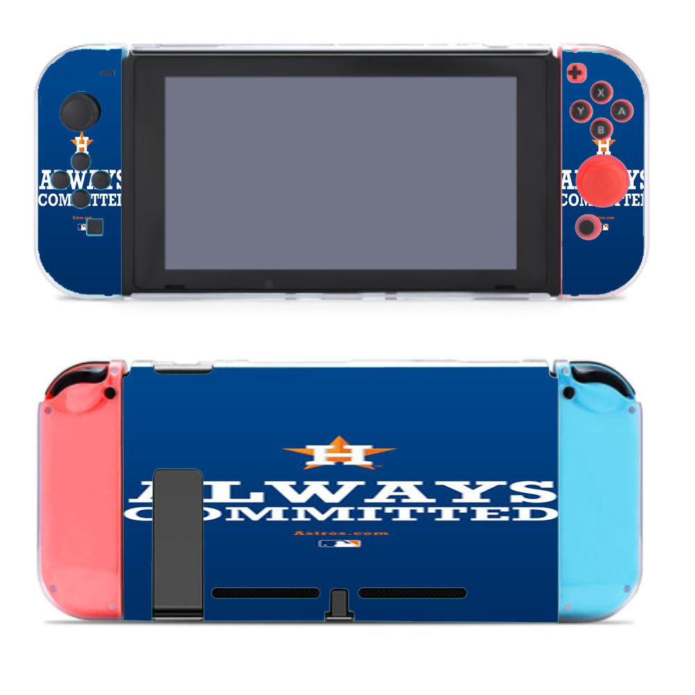 Houston Astros Always Committed Nintendo Switch Cover Case