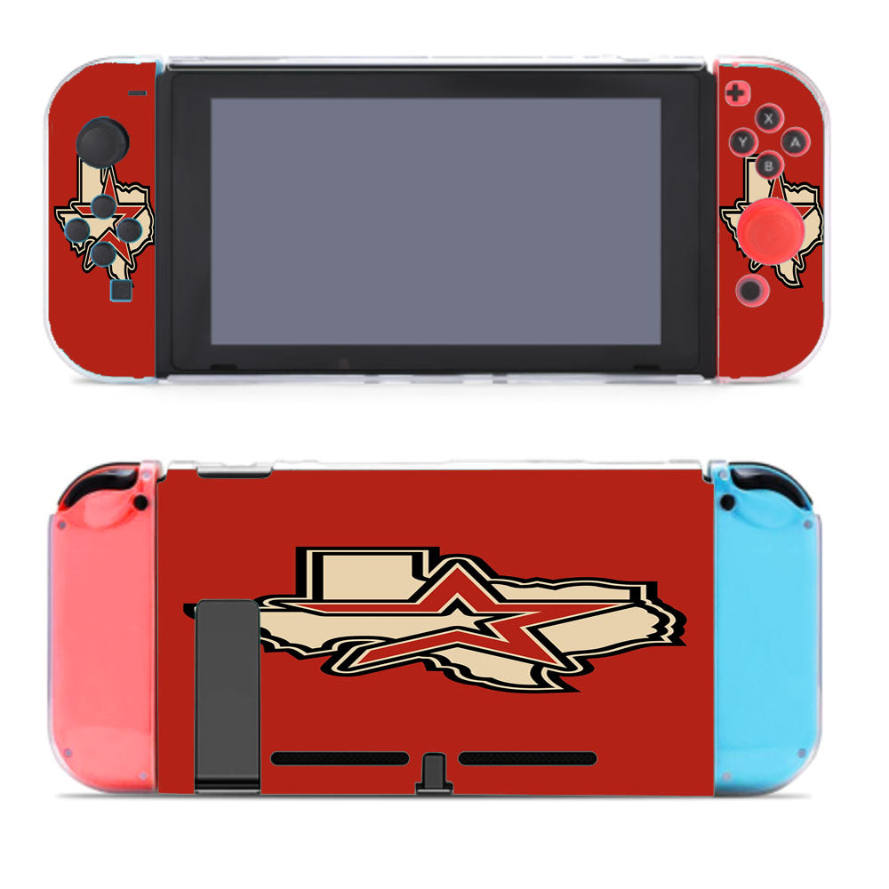 Houston Astros Baseball Logo Nintendo Switch Cover Case