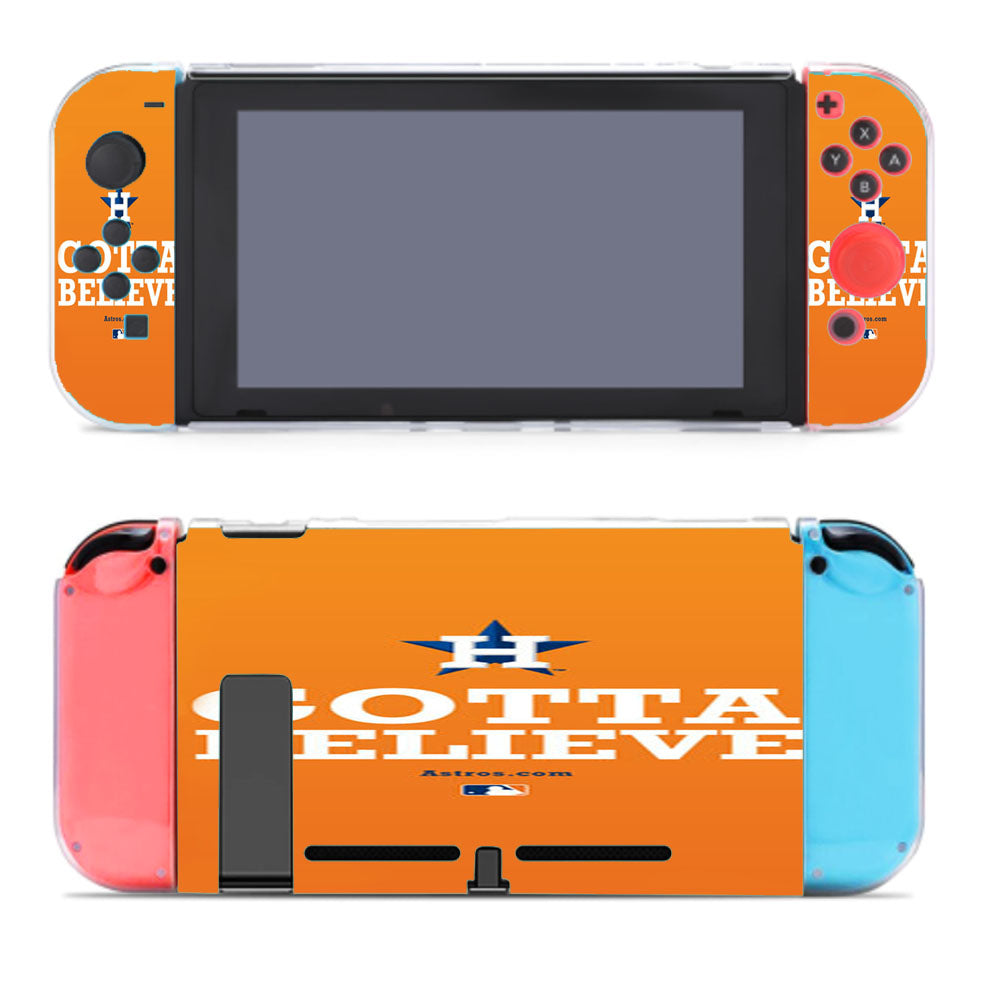 Houston Astros Gotta Believe Nintendo Switch Cover Case