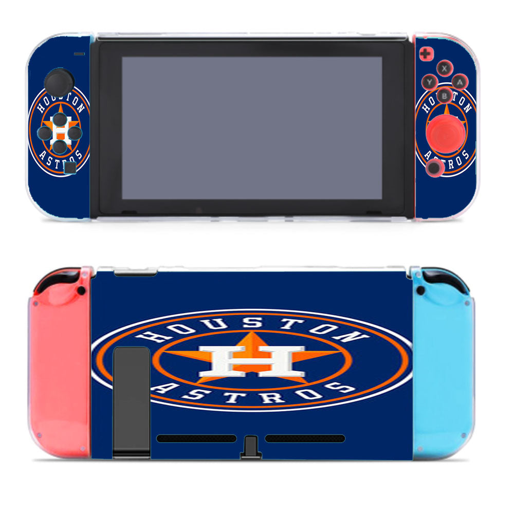 Houston Astros Logo Blue Nintendo Switch Cover Case