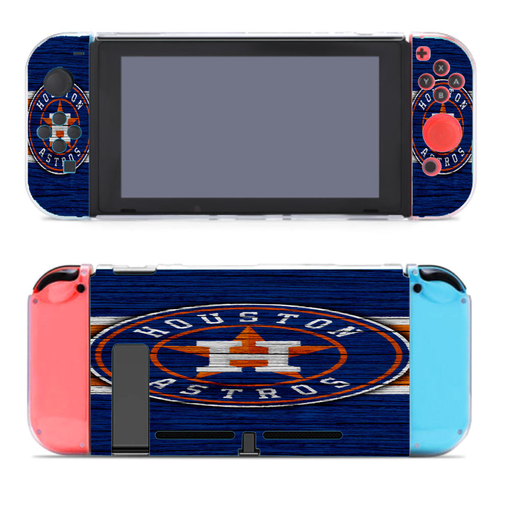 Houston Astros Wood Logo Nintendo Switch Cover Case