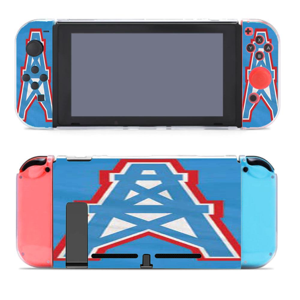 Houston Oilers Jersey Logo Nintendo Switch Cover Case