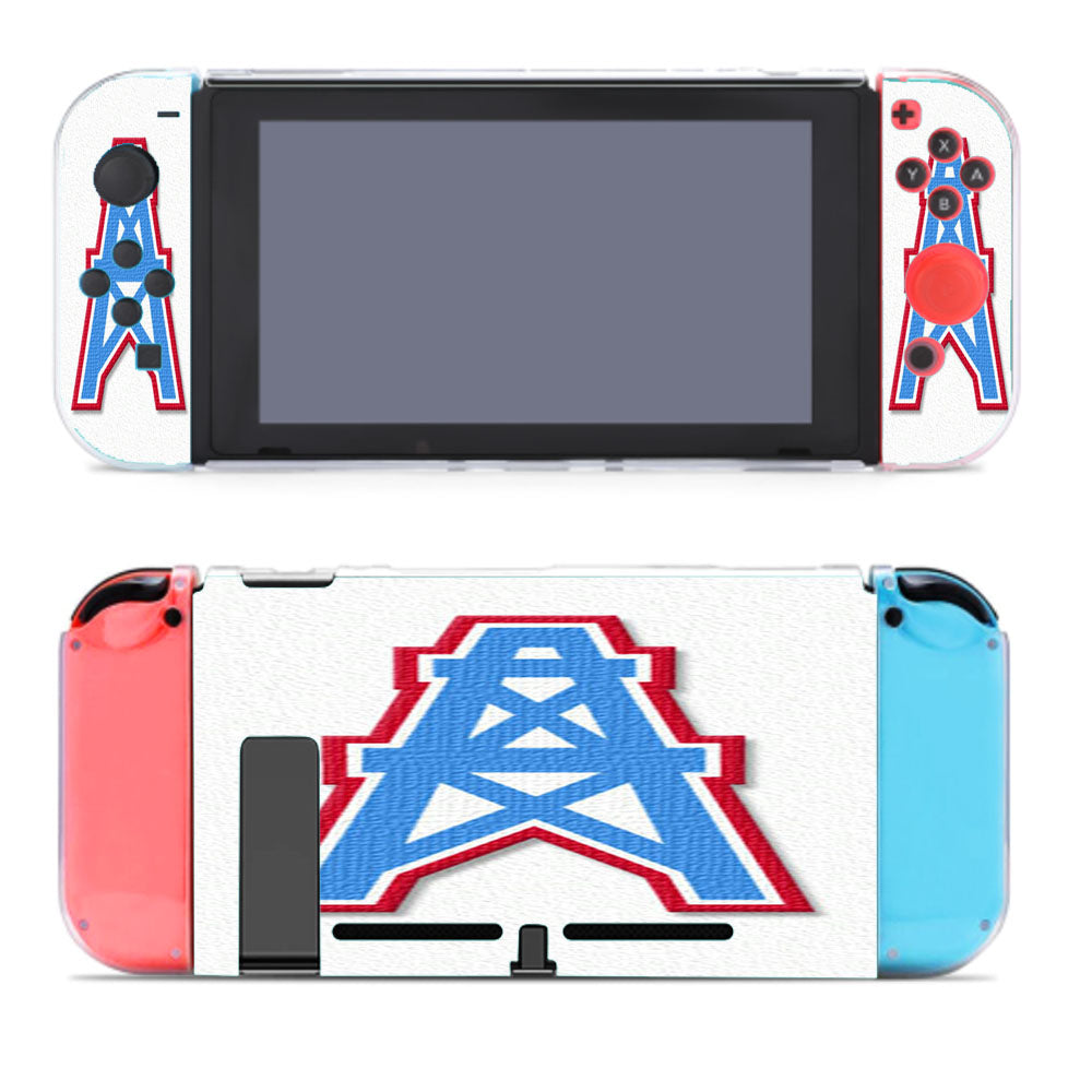Houston Oilers Logo Nintendo Switch Cover Case