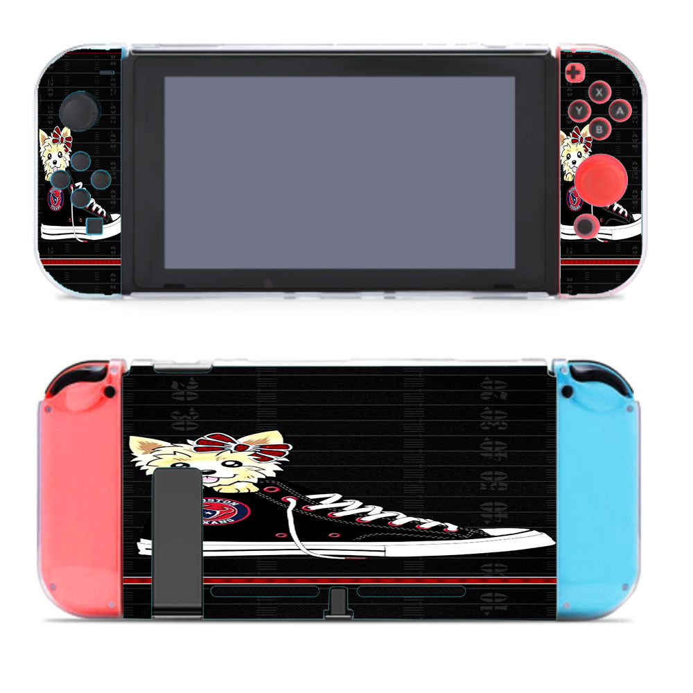 Houston Texans High Waist And Dog Nintendo Switch Cover Case
