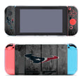 Houston Texans Logo Logo Dark Wood Wallpaper Nintendo Switch Cover Case