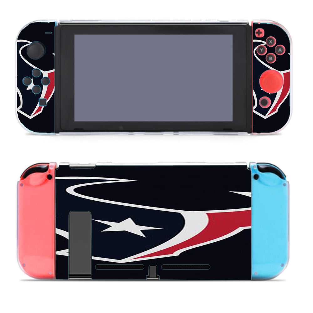 Houston Texans Nfl Logo Nintendo Switch Cover Case