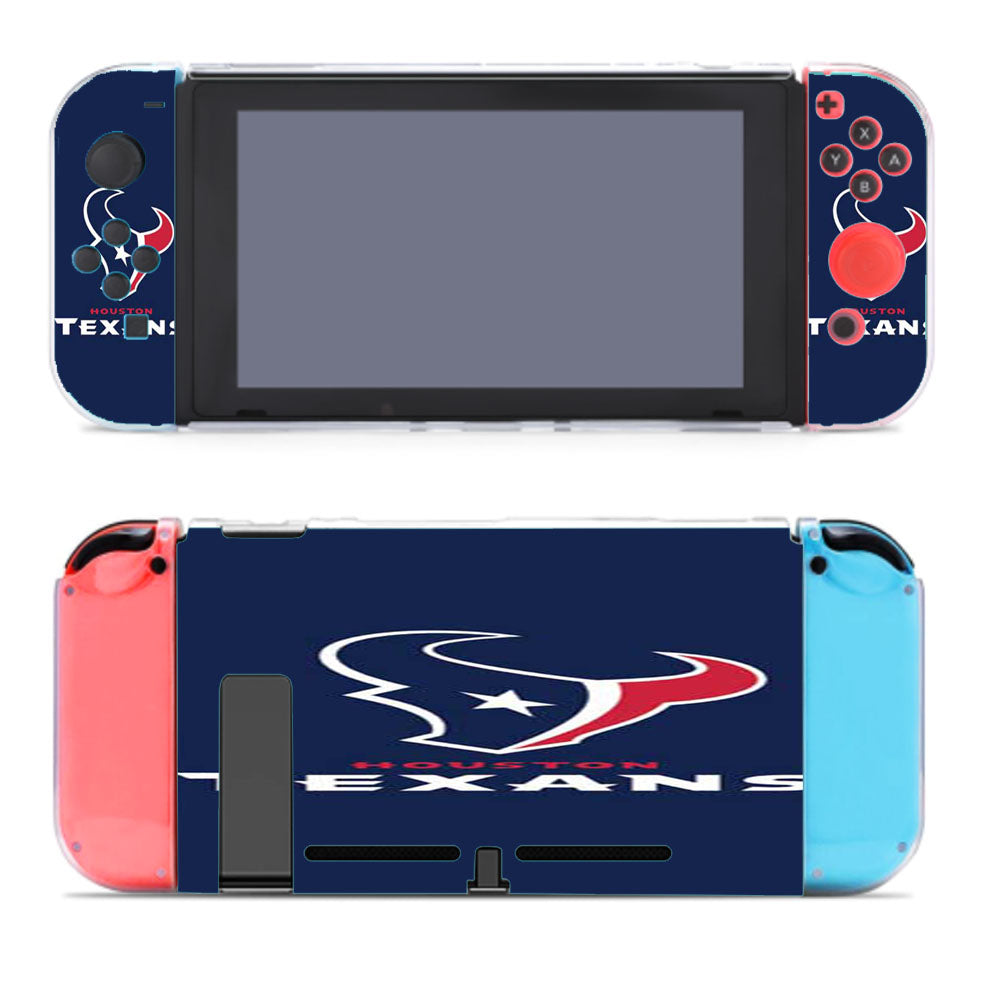 Houston Texans Plain Nintendo Switch Cover Case