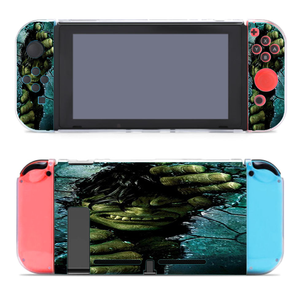 Hulk Broken Building Wall Nintendo Switch Cover Case