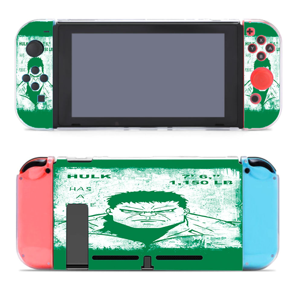 Hulk Has A Posse Nintendo Switch Cover Case