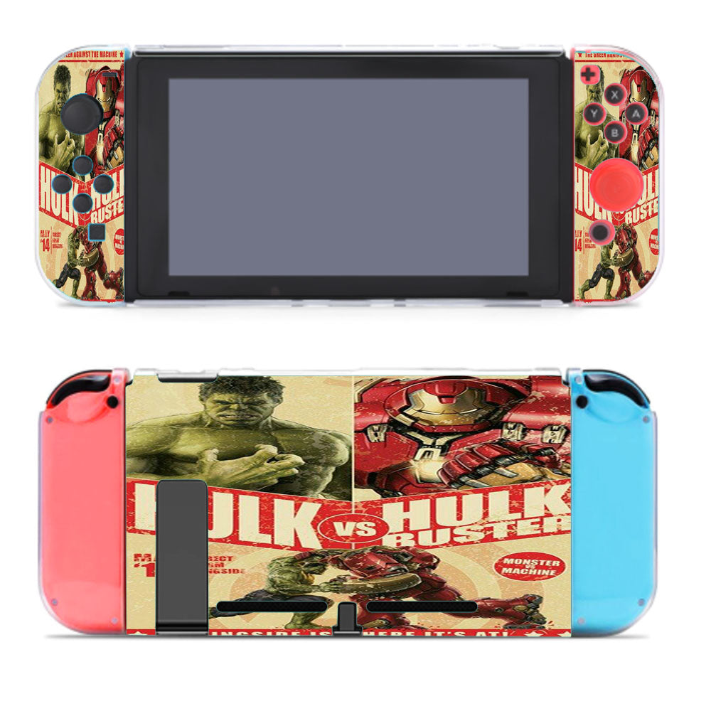 Hulk Vs Hulk Buster Nintendo Switch Cover Case