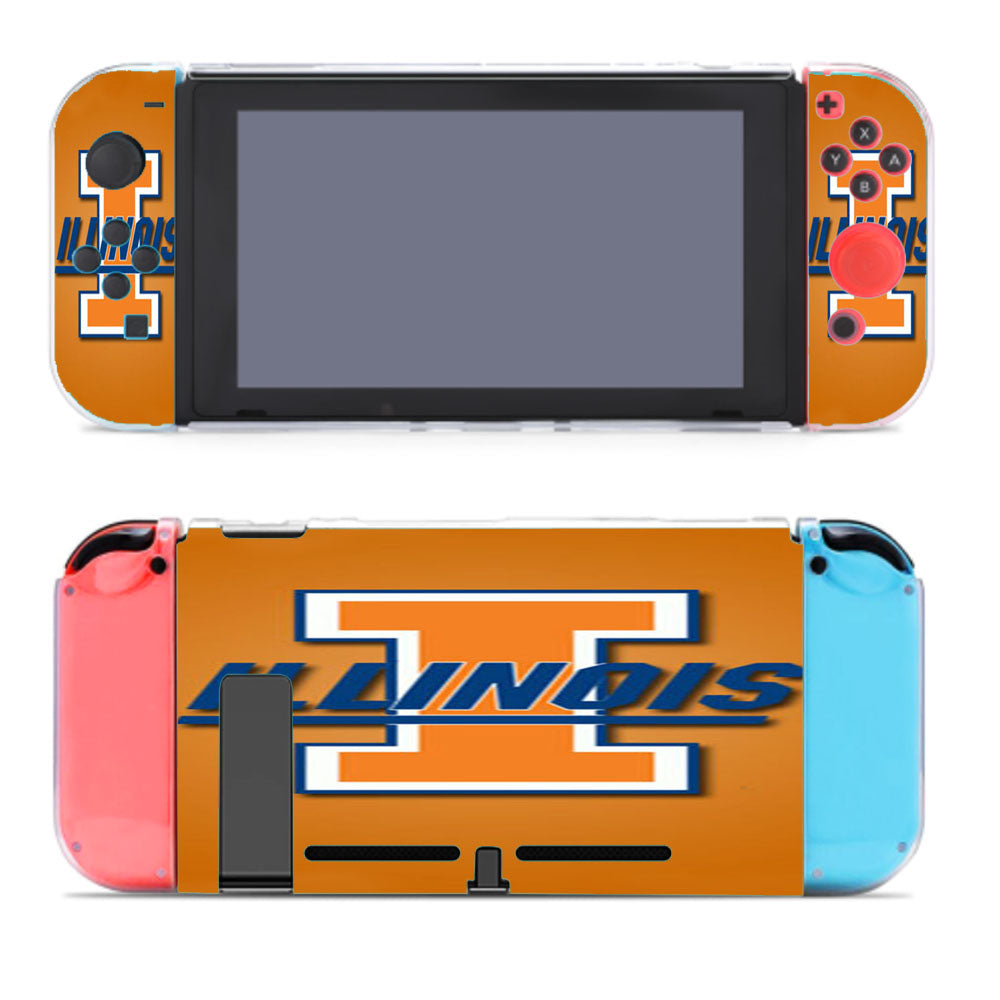 Illinois Orange Nintendo Switch Cover Case
