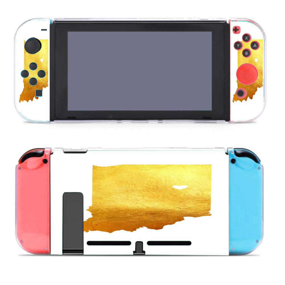 Indiana Golden State Map Nintendo Switch Cover Case