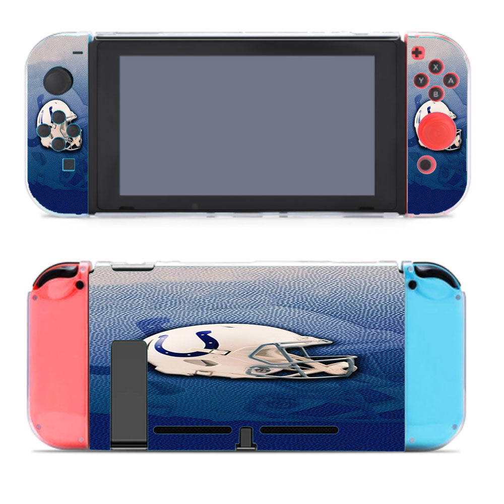 Indianapolis Colts Helmet Nintendo Switch Cover Case