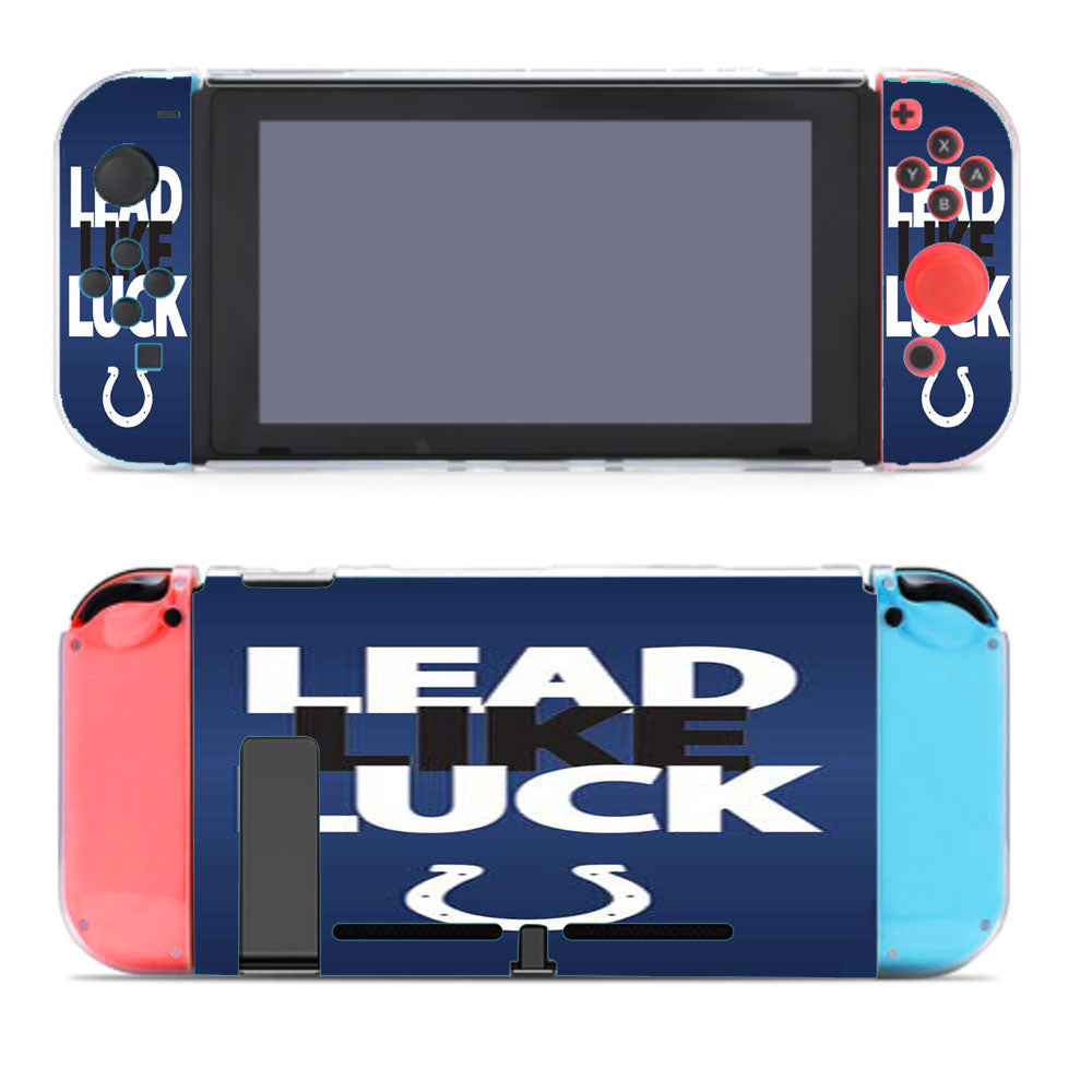 Indy Colts Luck Nintendo Switch Cover Case