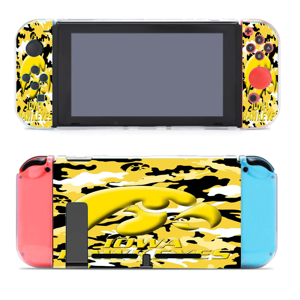 Iowa Hawkeyes Camo Nintendo Switch Cover Case