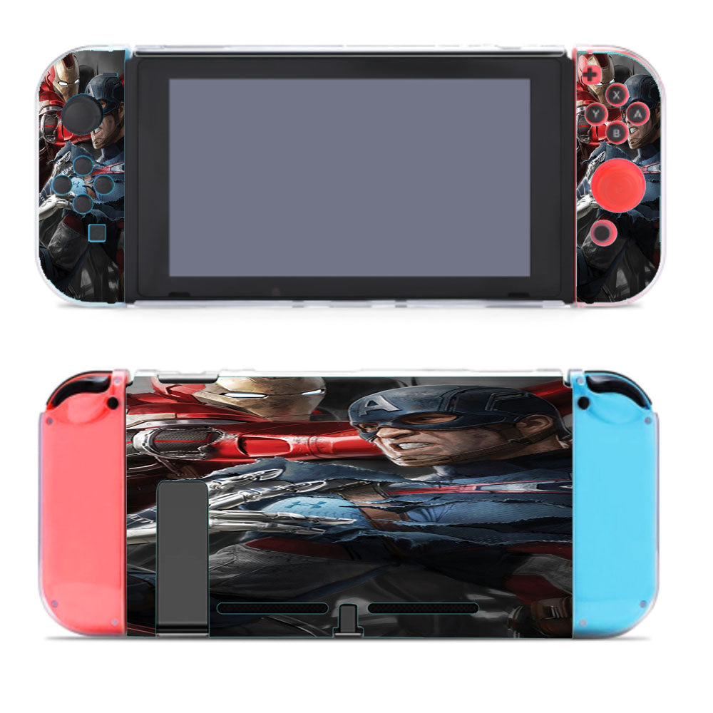 Iron Man Captain America War Nintendo Switch Cover Case