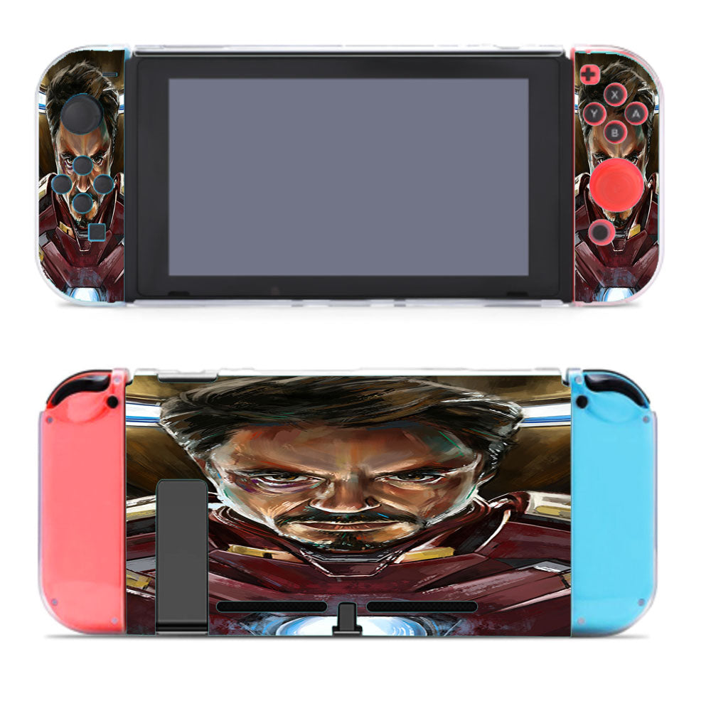 Ironman Illustration Nintendo Switch Cover Case