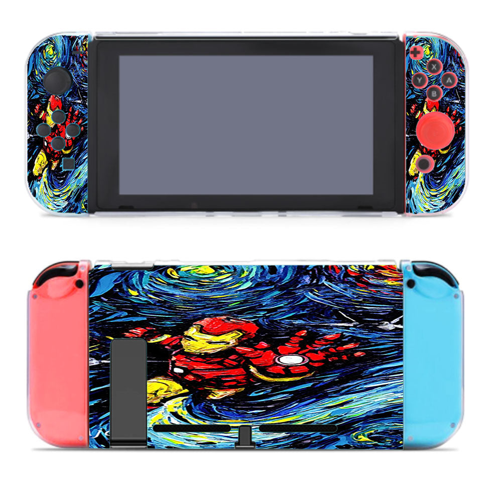 Ironman Starry Night Nintendo Switch Cover Case