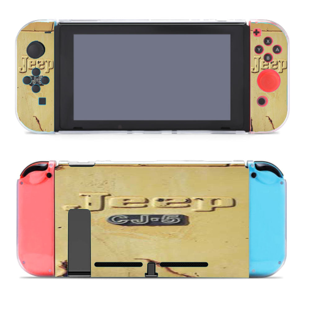 Jeep Cj5 Logo  Nintendo Switch Cover Case