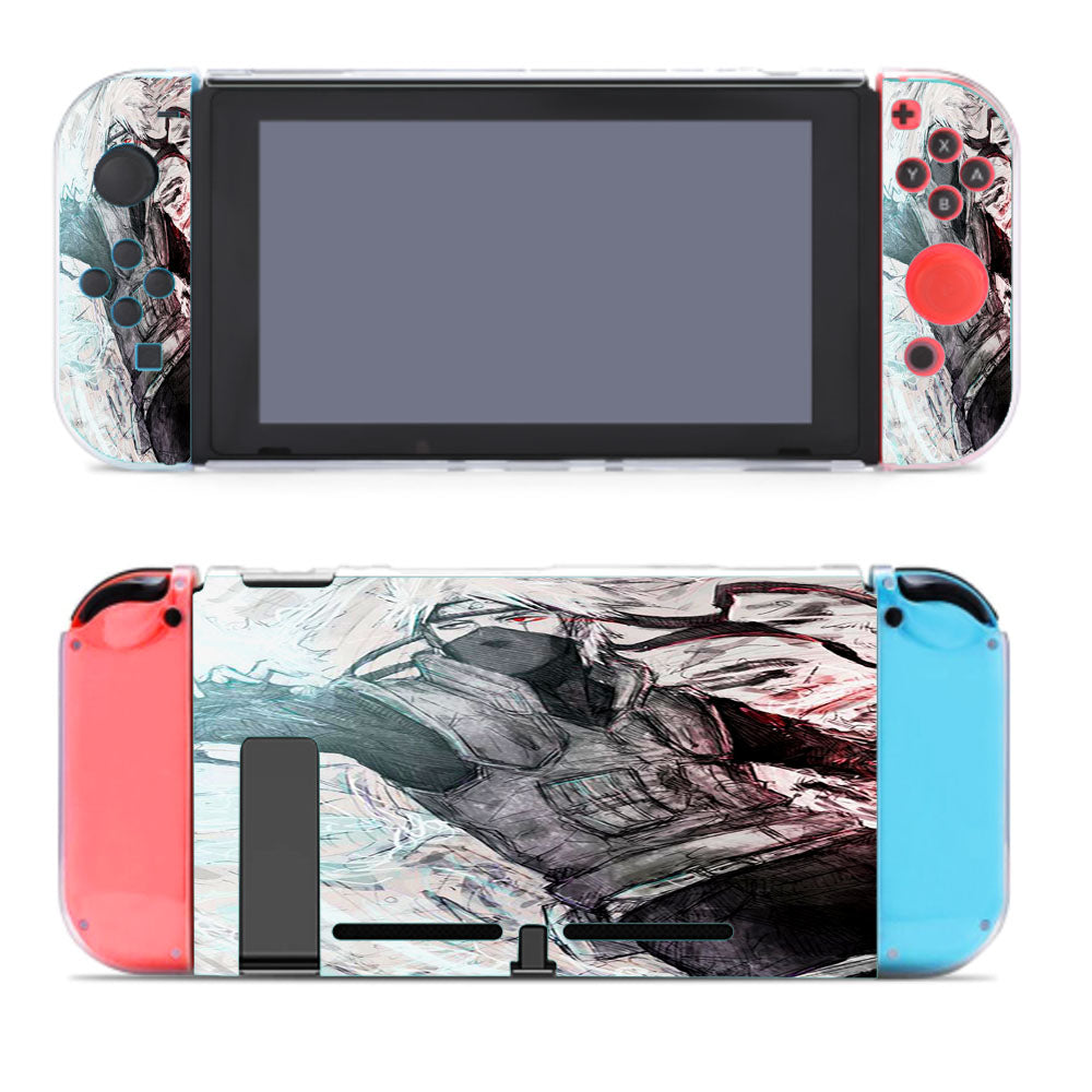 Kakashi Hatake Pencil Sketch Nintendo Switch Cover Case