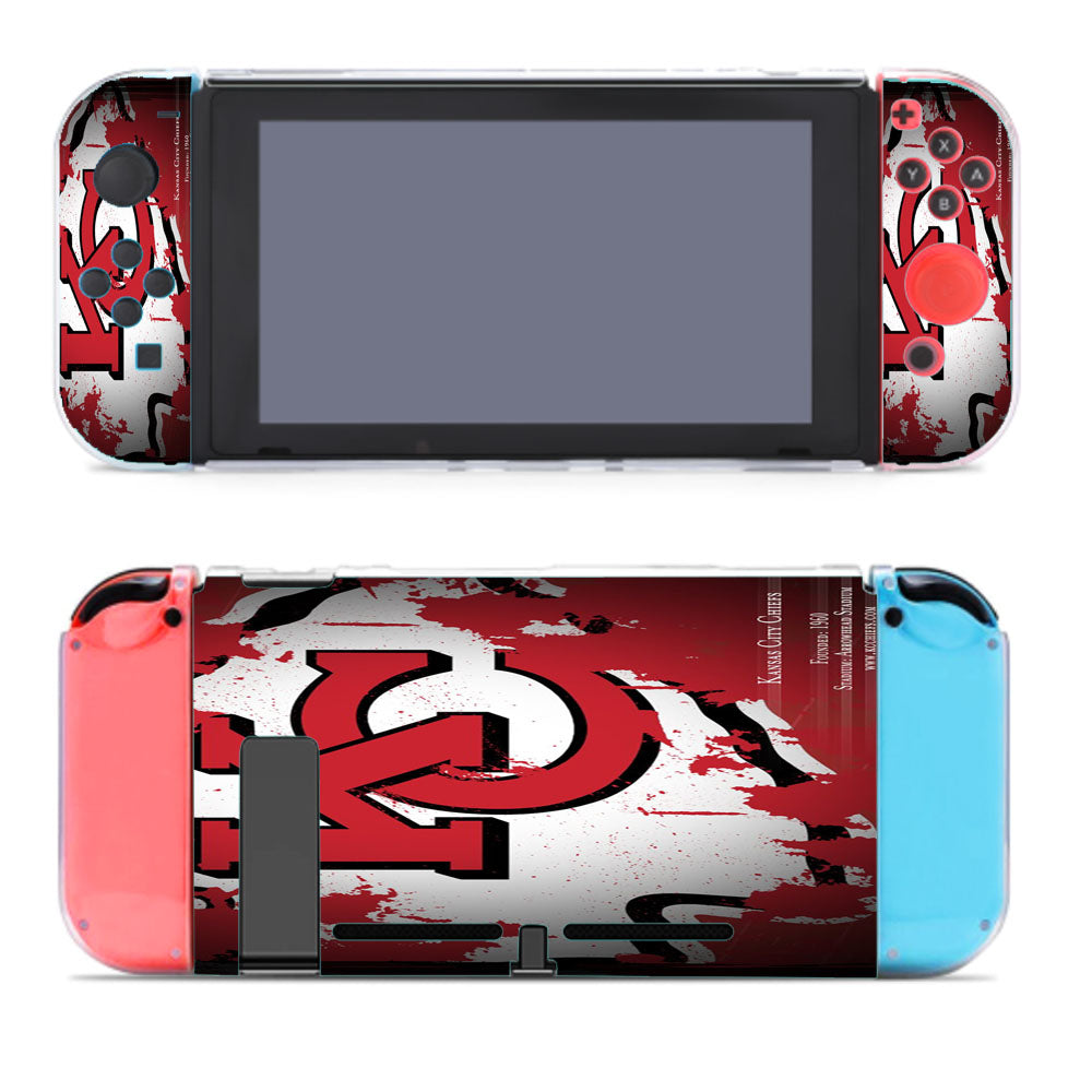 Kansas City Chiefs Nintendo Switch Cover Case