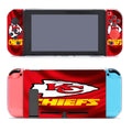 Kansas City Chiefs Jersey Texture Wallpaper Nintendo Switch Cover Case