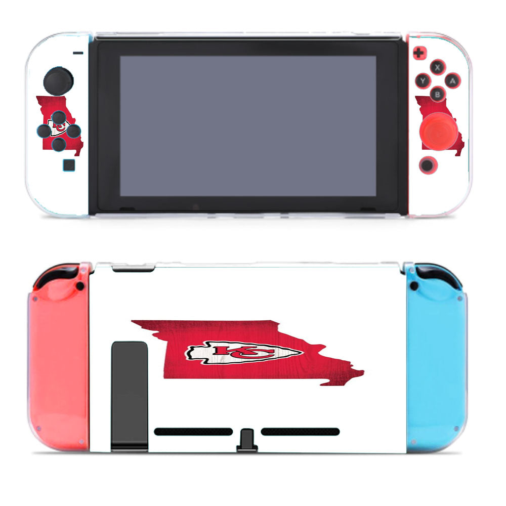 Kansas City Chiefs Logo States Nintendo Switch Cover Case