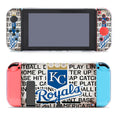 Kansas City Royals Logo On Typography Nintendo Switch Cover Case