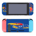 Kansas Jawhawks Logo Over Blue Nintendo Switch Cover Case