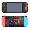 Kansas Jayhawk Dark Wood Logo Nintendo Switch Cover Case