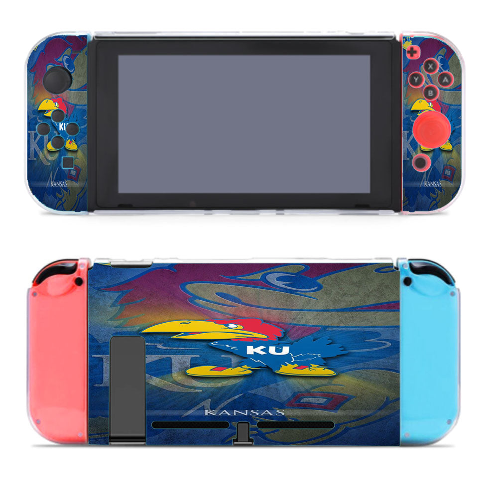 Kansas Jayhawk Logo Wallpaper Nintendo Switch Cover Case