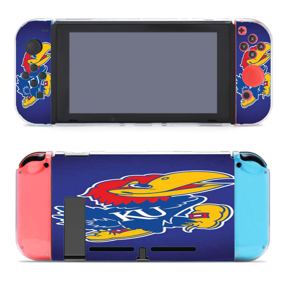 Kansas Jayhawks Big Blue Fade Nintendo Switch Cover Case