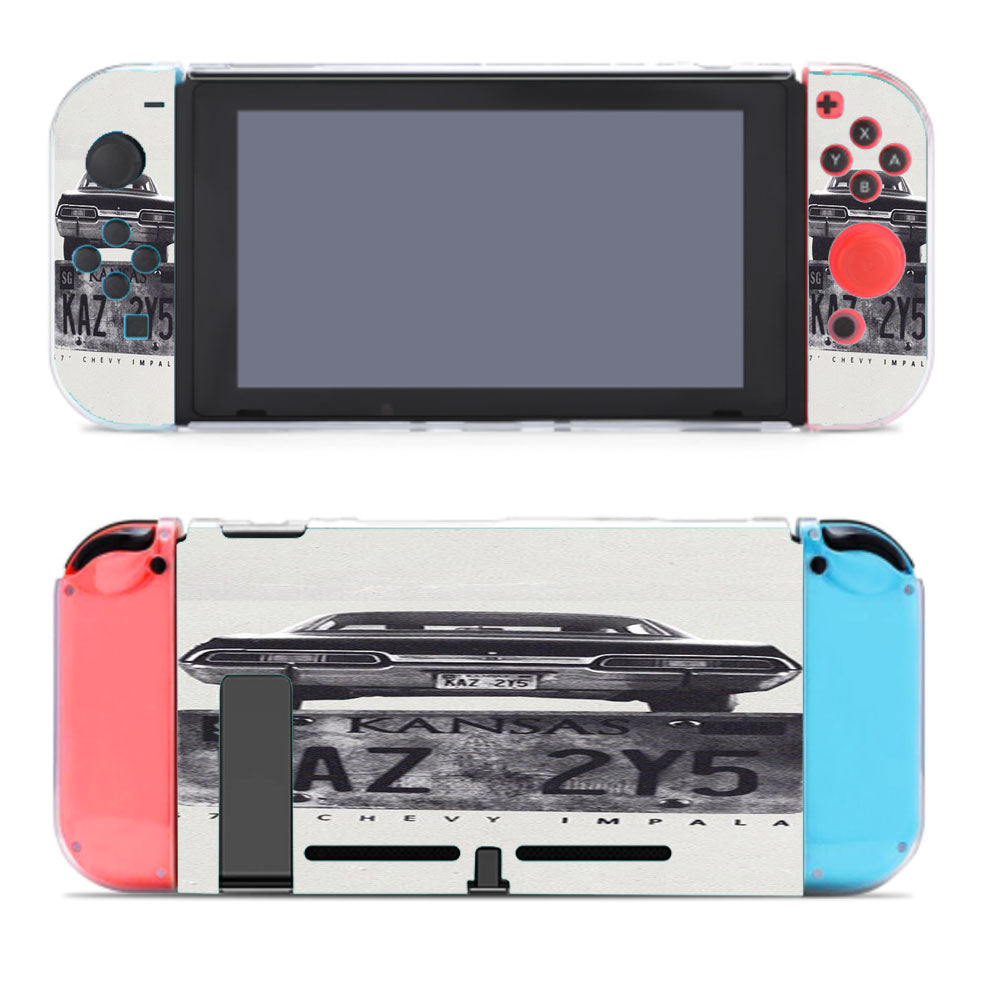 Kansas Supernatural Plate Nintendo Switch Cover Case
