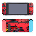 Kaws Mural Color Red Nintendo Switch Cover Case