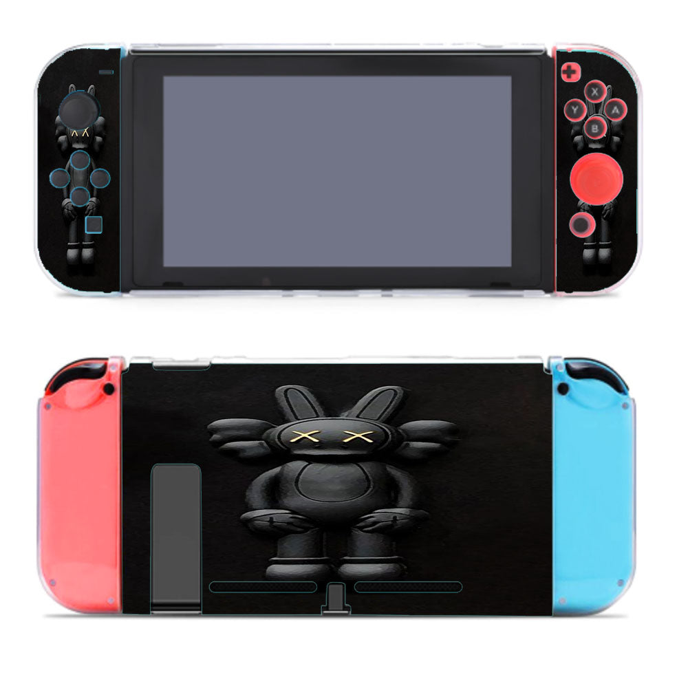 Kaws X Black Rabbit Nintendo Switch Cover Case