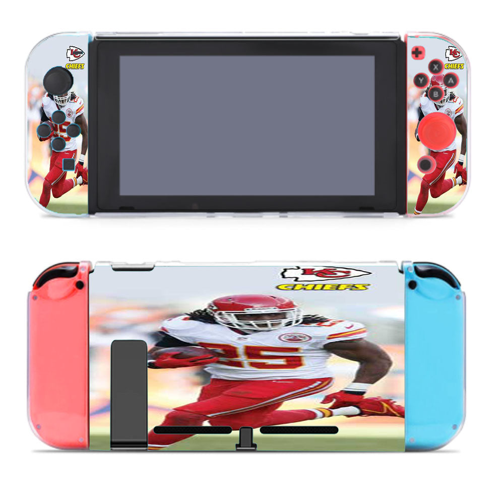 Kc Chiefs Jamaal Charles Nintendo Switch Cover Case
