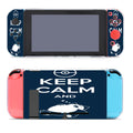 Keep Calm And Zzz Quote Nintendo Switch Cover Case