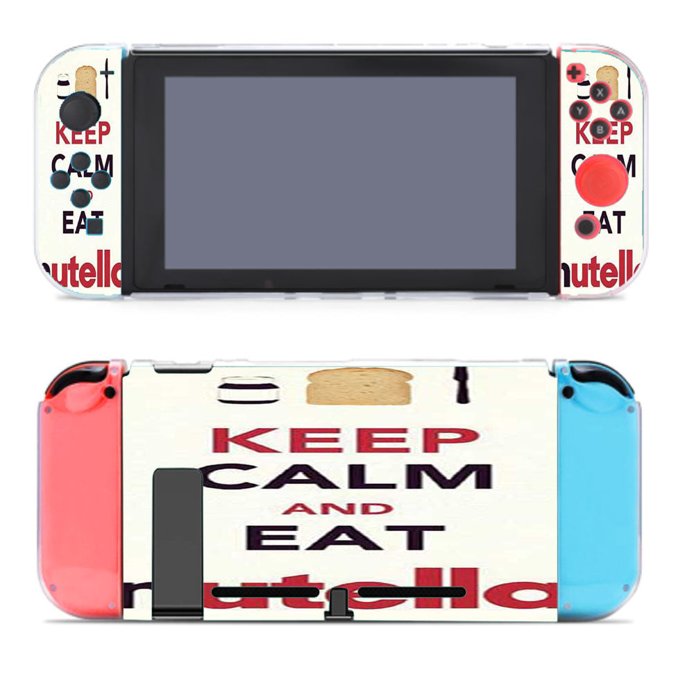Keep Calm Eat Nutella Nintendo Switch Cover Case