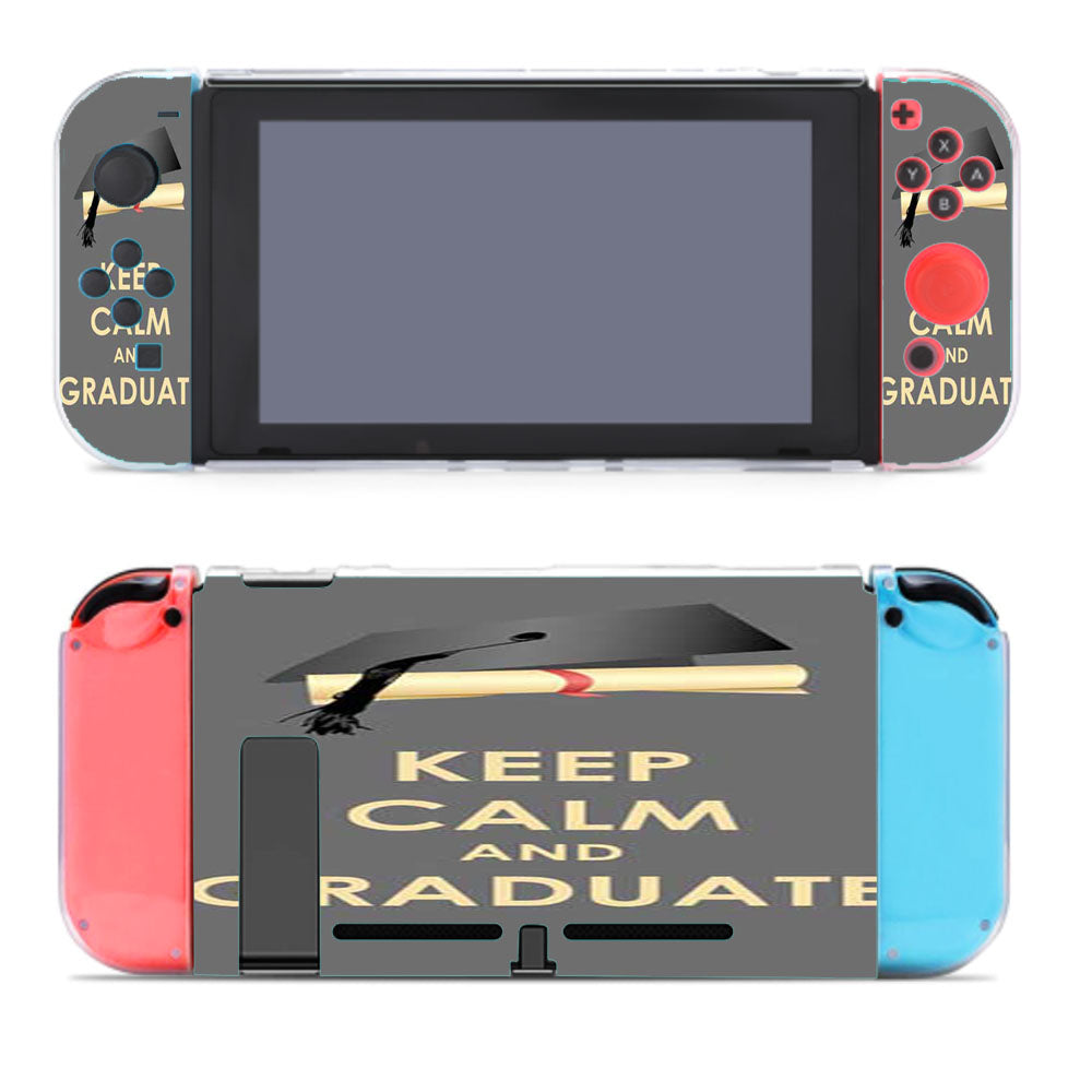 Keep Calm Graduate Nintendo Switch Cover Case