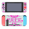 Keep Calm The Champ Is Here Nintendo Switch Cover Case