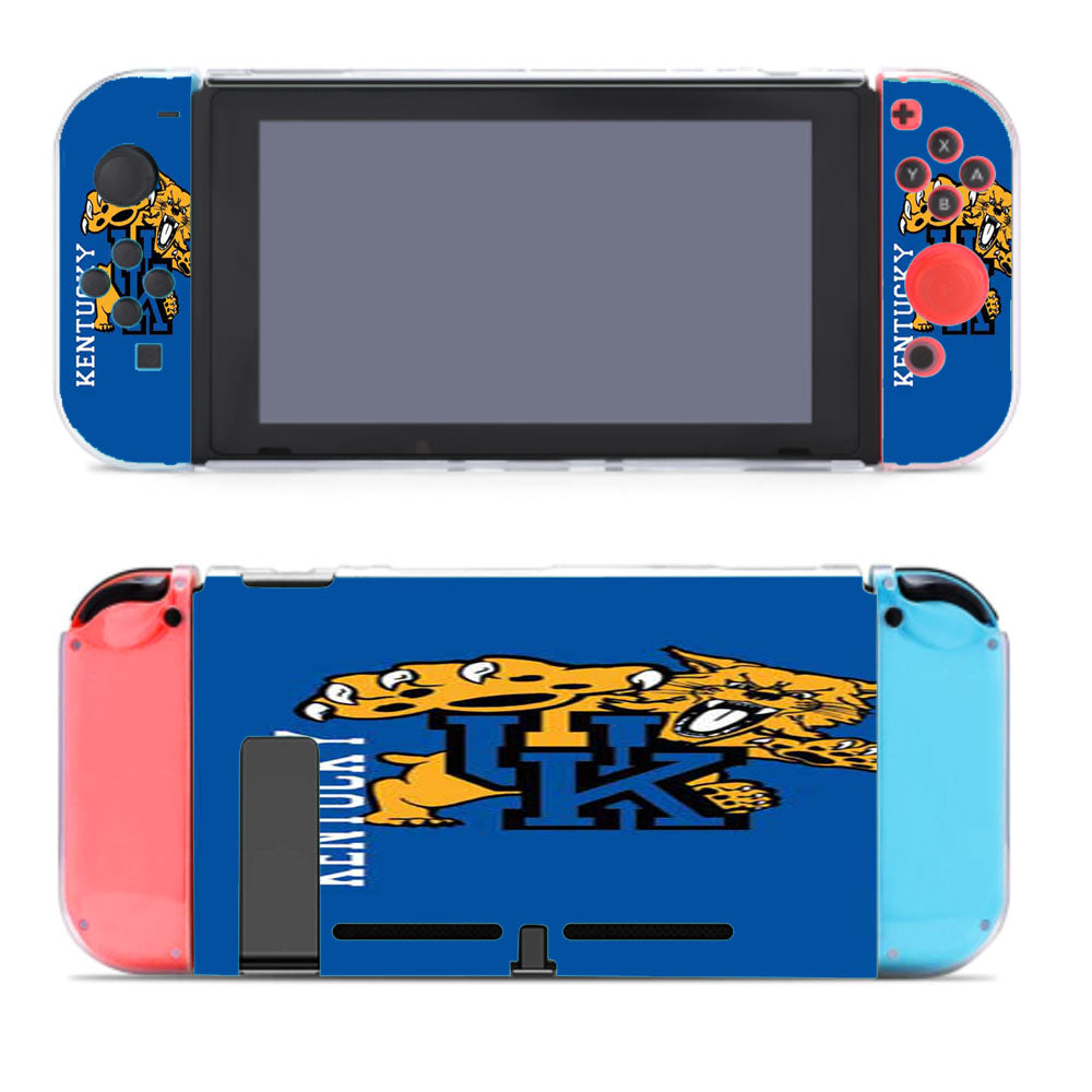 Kentucky Wildcats On Blue Nintendo Switch Cover Case