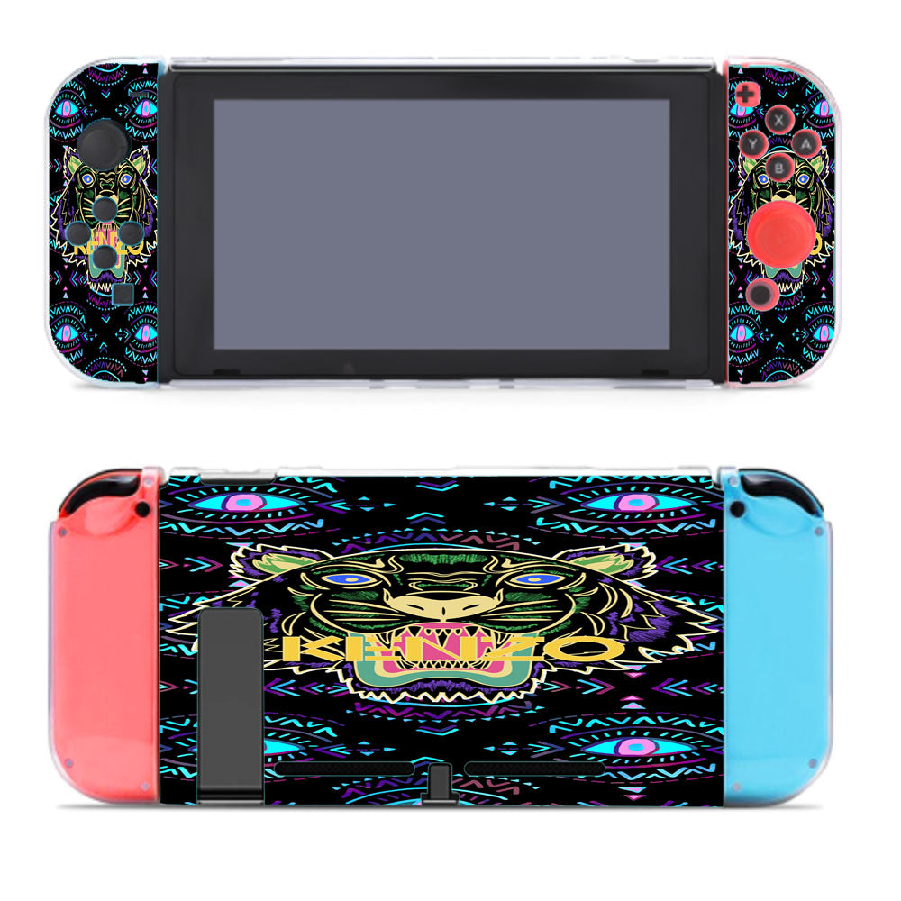 Kenzo Tiger Pattern Nintendo Switch Cover Case