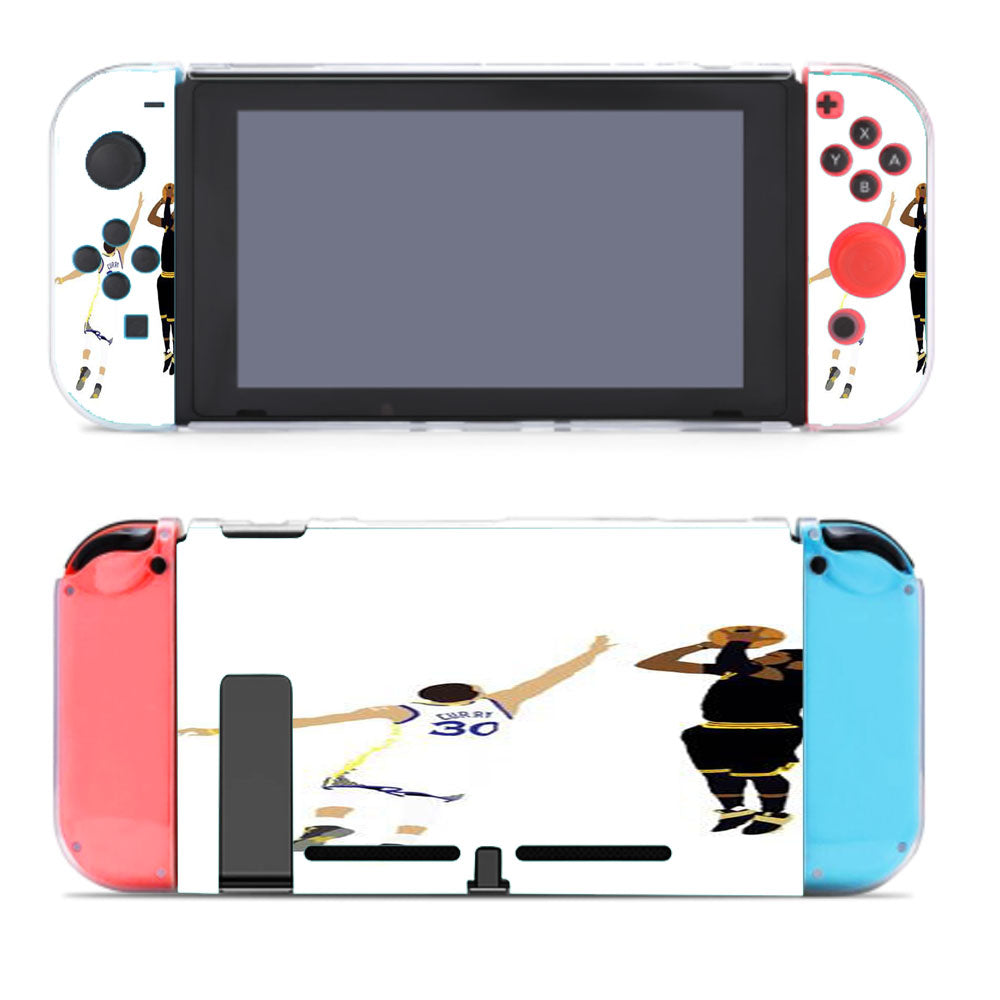 Kyrie Irving Clutch Shot Over Nintendo Switch Cover Case
