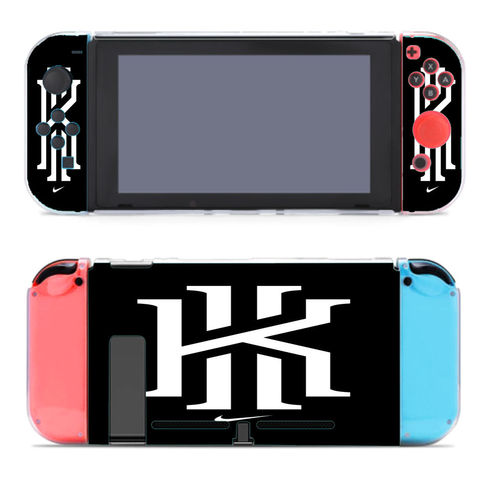 Kyrie Irving Nike Black White Logo Nintendo Switch Cover Case