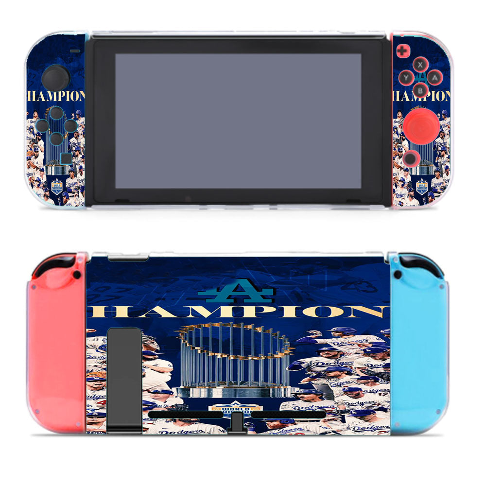 La Dodgers Champions Nintendo Switch Cover Case