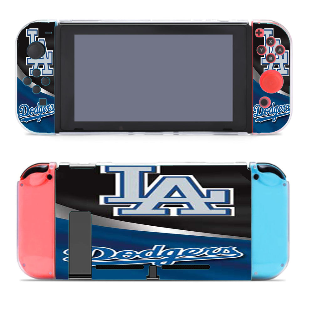 La Dodgers Cloth Logo Nintendo Switch Cover Case